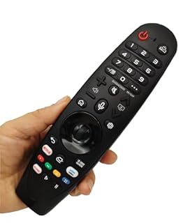 ZHUNCEJIAFU Voice-Magic-Replacement-for-LG-TV-Remote-Control - Original Universal Voice Remote with Google/Alexa/Pointer, Compatible with LG Smart TV UHD OLED QNED NanoCell 4K AI WebOS