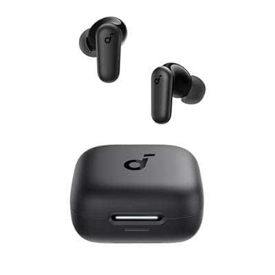 Soundcore P30i Auriculares Inalámbricos Bluetooth con Cancelación de Ruido de Anker  Cancelación de Ruido Potente e Inteligente  Graves Potentes  45 Horas  Estuche 2 en 1 y Soporte para el Móvil  IP54