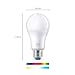 WiZ LED Smart Light Bulbs, Sunset to Sunrise Automation + Motion Detection + Control with Voice or App, Full Color A19 60W 800LM E26 Indoor, Matter Compatible - 1 Pack
