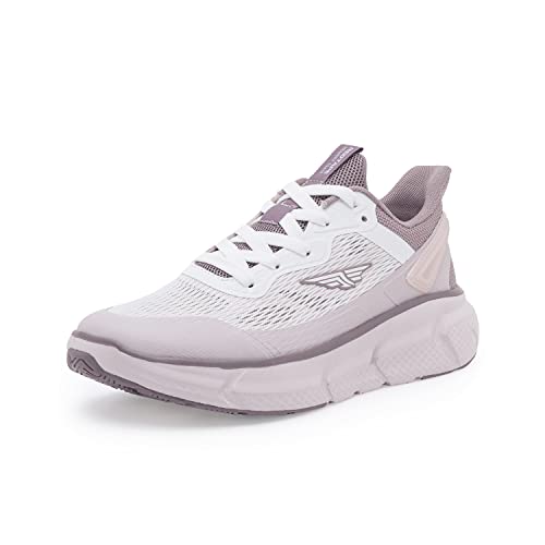 Image of Red Tape Sports Shoes for Women's- Neon Green Lace-Up, Shape Adjustable Sports Athleisure Shoes, Perfect for Walking & Running