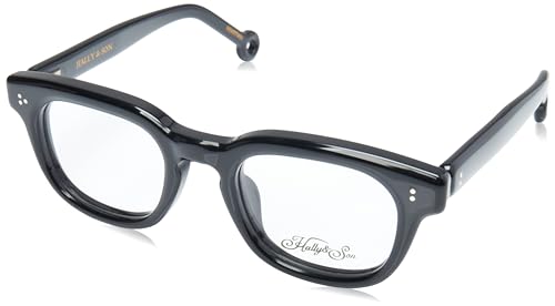 Gafas Hally & Son HS877V01 con montura negra de diseño clásico atemporal unisex