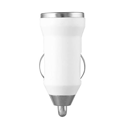 SENZHILINLIGHT USB Billaddare Laddningsadapter Ingång 12-24V DC Utgång 5.0V 1000mA för Apple iPod Touch För iPhone 4 3G 4G 4S