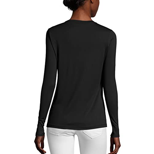 Hanes O9308 Womens Sport Cool Dri Performance Long Sleeve T-Shirt Shirt thumb #2