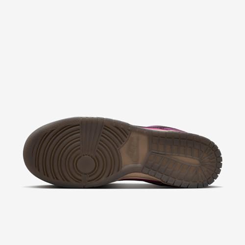 Nike Dunk Low Women's Shoes (FZ2552-500, Viotech/Hot Fuchsia/Khaki/Black)2