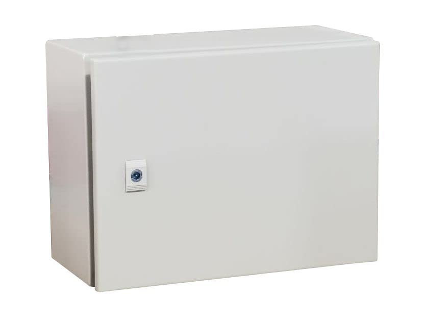 RS PRO Stahl Wandanschlusskasten RAL 7032 IP66, HxBxT 300 mm, 400 mm x 200 mm