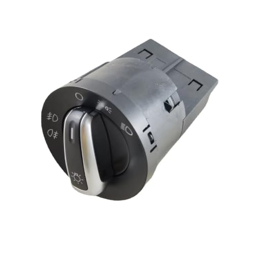 Interruptor de luces cromado 3BD941531 para VW Passat B5 y Golf 7