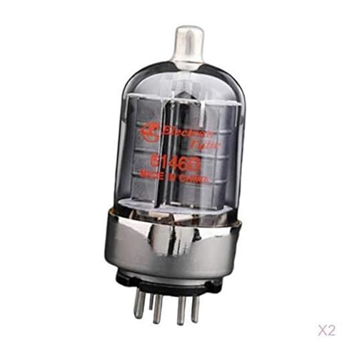 6146B - Juego de 1 tubo de vacío para amplificador de guitarra y equipo de audio HiFi, sonido de alta potencia, piezas electrónicas transparentes - imagen 4