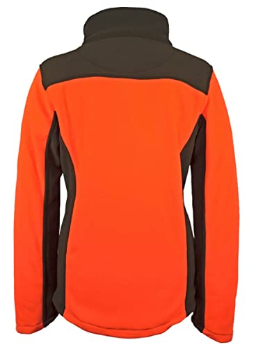 Hubertus Damen Signal Fleecejacke 10823413 Orange Fb 163 Größe L