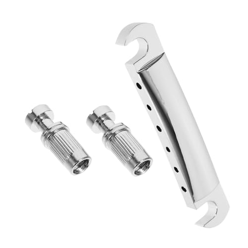 Abaodam Lightweight Electric Guitar Bridge Tailpiece Replacement Saddle for Guitars Professional Luthier Kit