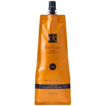 Amazon 旧商品 レフィーネ 白髪染め ヘアカラー カラートリートメント R2 80g ブラウン ブラック ヘッドスパ トリートメントカラー 第2世代 リンス コンディショナー 男性用 女性用 白髪 色混ぜ ダークブラウン レフィーネ ヘアカラー 通販