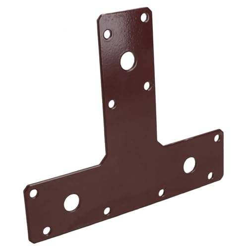 Plaques de fixation en forme de T 150x90x37 connecteur bois équerre angle droit - 8