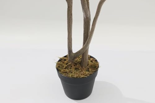 Image of Fox & Fern Artificial Bougainvillea Plant | with Basic Pot | Elevate Any Corner of Your Home /Office | Ornamental Plant Best for Home Decor (Pack of 1) (Ht. 4Ft) (Magnolia 140cm Yellow)