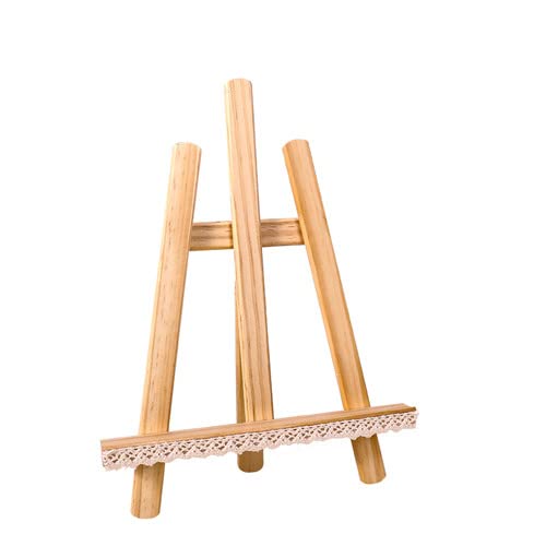 Amazon | イーゼル 木製 ミニ イーゼル 卓上タイプ 折りたたみ 絵画