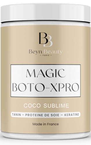 Beyn Beauty® Botoxpro Capilar Reestructurante | Mascarilla Pelo Tratamiento Keratina cabello dañado | Hidrata, alisa, fortalece. Ácido hialurónico, queratina, tanino Made in France (Coco Sublime)