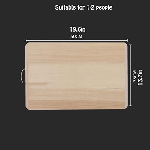 Planche à découper en bois robuste, un outil parfait pour trancher - 3
