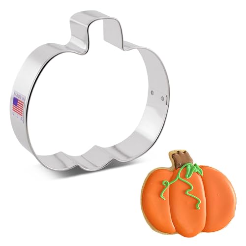 Ann Clark Jack-O-Lantern Pumpkin Cookie Cutter, Large 4” Made in