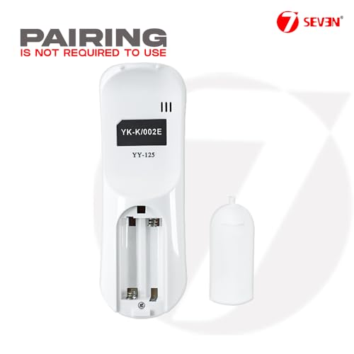Image of 7SEVEN Compatible of Lloyd Ac Remote Original YK-K /002E Model 125 Suitable for Split Air Conditioner Ensure Each Key Function Match and Genuine Remotes Replicate Exactly for Better Performance