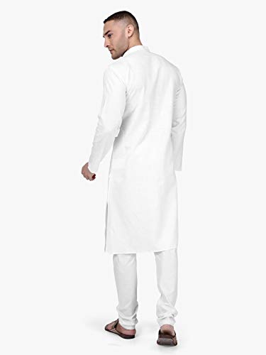 Image of Rajubhai Hargovindas Men's Premium Cotton Solid Kurta