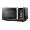 Toshiba 25L 3-in-1 900W Digital Microwave Oven With Grill, Origin Inverter, Chef Defrost, Microwave, Combi, 10 Power Levels, 7 Auto Menus, Easy Clean, Perfect for 10'' Pizza, Black, MW3-AG25PFI(BK)