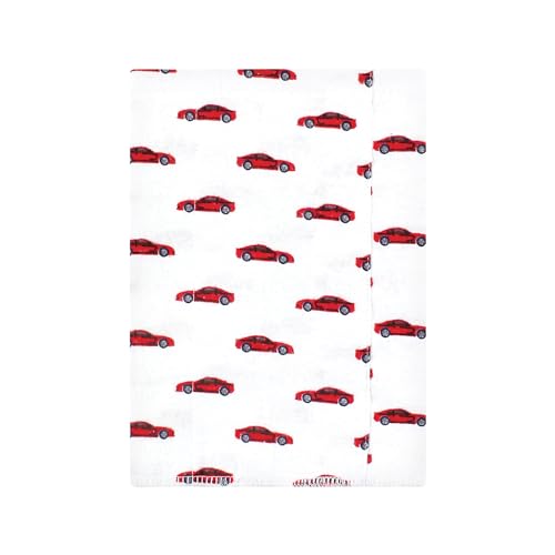 Image of Hudson Baby Unisex Baby Cotton Poly Flannel Burp Cloths, Going Places 4 Pack, One Size