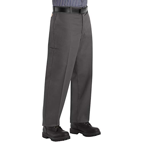 Red Kap Men's Cell Phone Pocket Pant, Charcoal, 38W x 32L