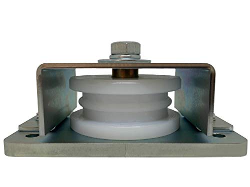 EG210 Eagle Gate Chain Idler Assembly Heavy Duty No Welding Rear Wall Mounted Bracket for Slide Gate Operator Universal Chain #40 and #41