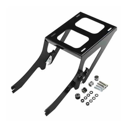 Porte-bagages moto 2 niveaux pour Tour Pak Softail FLHC FLDE sans vibrations