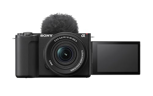 Sony ZV-E10 II | Appareil Hybride à objectifs interchangeables APS-C avec 16-50 mm f/3.5-5.6 (Vidéo 4K60p 4:2:2 10 Bits, 26 MP, Stab. Digitale, Eye AF en Temps réel)