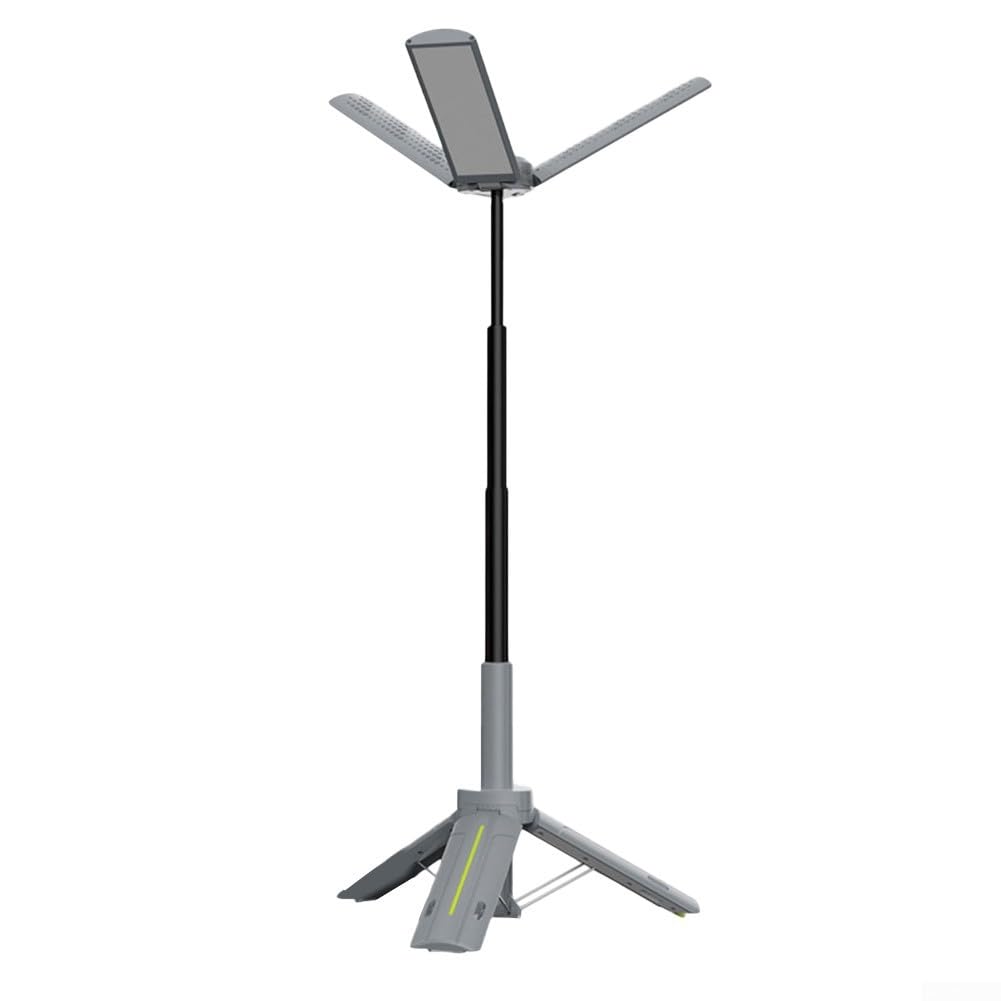 Faltbare LED Laterne 1000lm Dimmbar PC+ABS Aluminium | 8000mAh für akku, USB Ein-/Ausgang, Powerbank Funktion, wasserdichtes Design, lange Laufzeit bis 13h