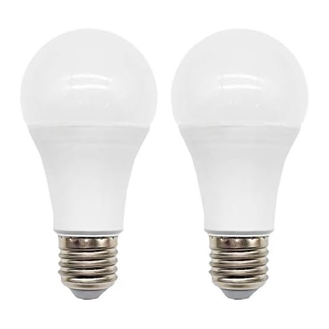 E27 LED Light Bulbs,Edison Screw in Light Bulb,12W White 6500K Energy Saving Light Bulb, Non-dimmable(2 Pack) Cover