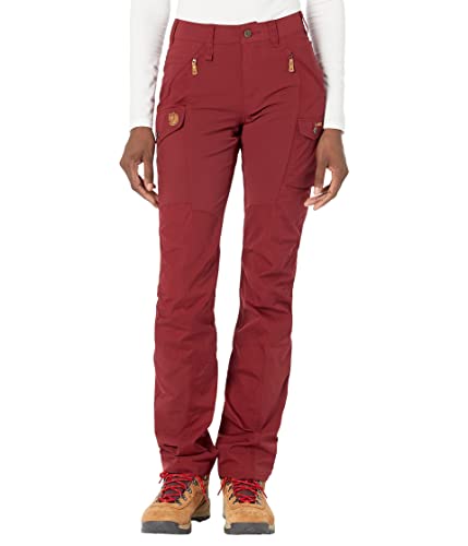 Image of Fjallraven Nikka Curved Women's Trekking Trousers - Water Resistant, Reinforced Fabric, Curved Fit - Hiking, Trekking