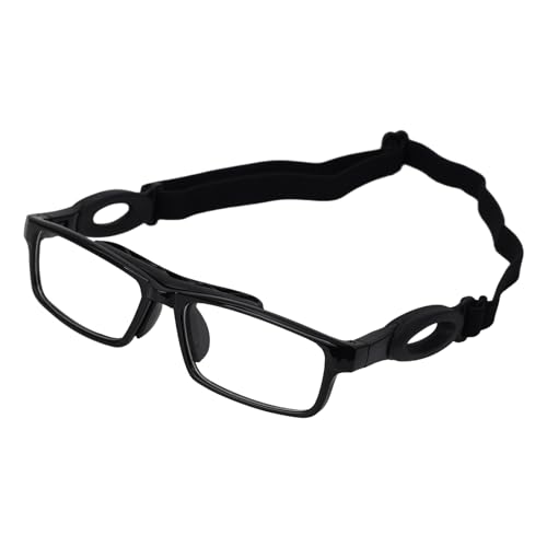 Andux Schutzbrille für Basketball-Fußball-Sportarten LQYJ-05 (Schwarz)