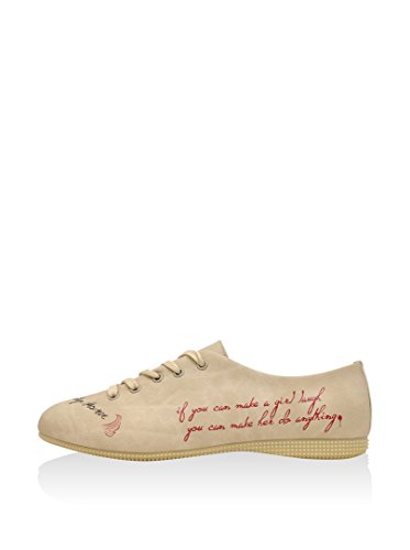  DOGO Scarpa Stringata Marilyn Monroe Beige EU 38
