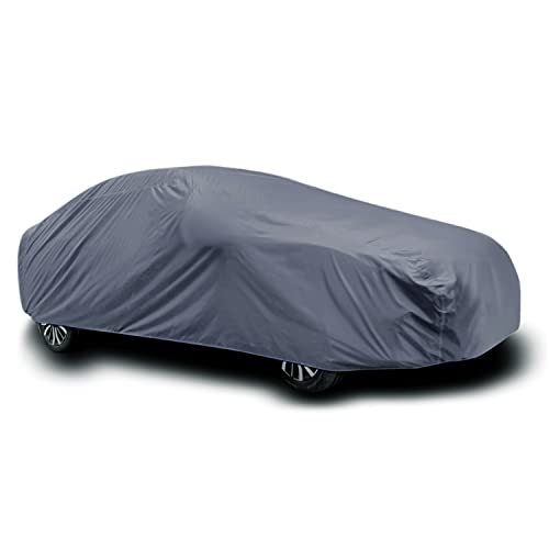 Image of Verna Car Cover - Waterproof Body Protection with Triple Stitched Elastic (Grey Look)