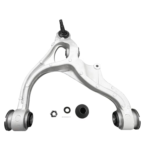 Image of Detroit Axle - Front Lower Control Arms Ball Joints Outer Tie Rod Ends