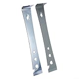 Oniissy 2 Stück Edelstahl Brechstange und Nagelentferner Set, Verdicktes Brecheisen Schaufel Design...