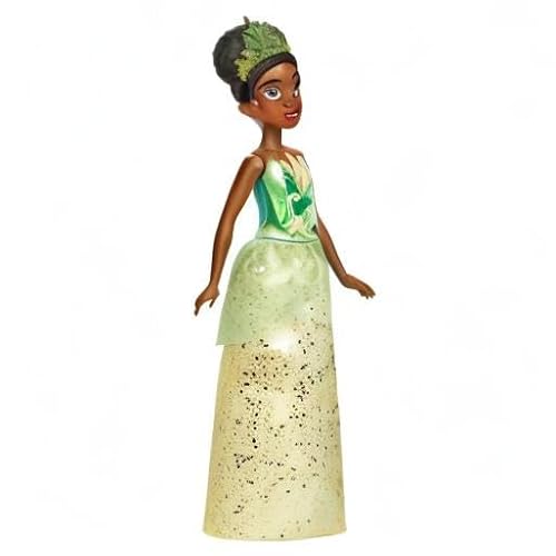 Disney Princess Royal Shimmer Tiana Doll, Fashion Doll with Skirt and Accessories, Toy for Kids Ages 3 and Up
