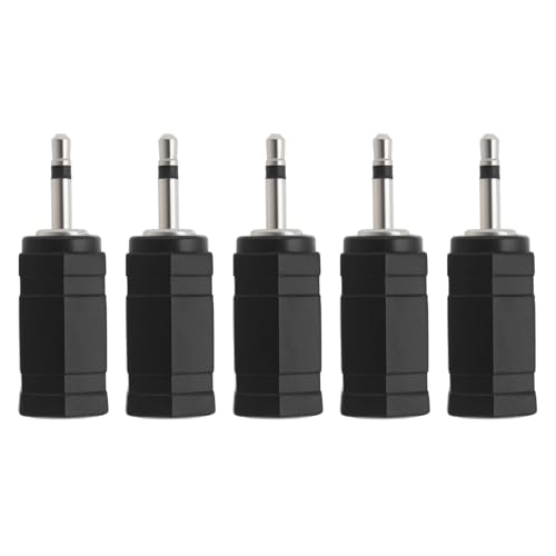 Adaptador mono 2.5mm a jack 3.5mm sin pérdida de señal para audio mono estable en teléfonos