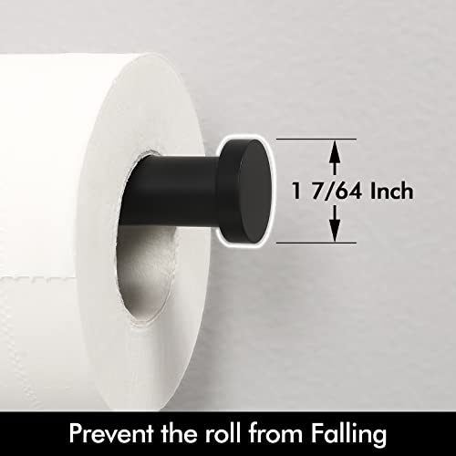 Kes Black Toilet Paper Holder, Bathroom Tissue Holder Paper Roll Sus 304 Stainless Steel Wall Mount Matte Black, A2175S12-Bk #TOP7