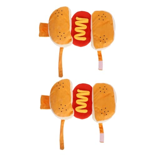 Disfraz para perro Hot Dog pequeño 2 piezas