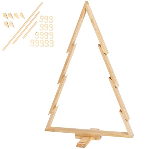 howa XL Deko Weihnachtsbaum aus Holz groß - 100 cm hoch – Moderne...