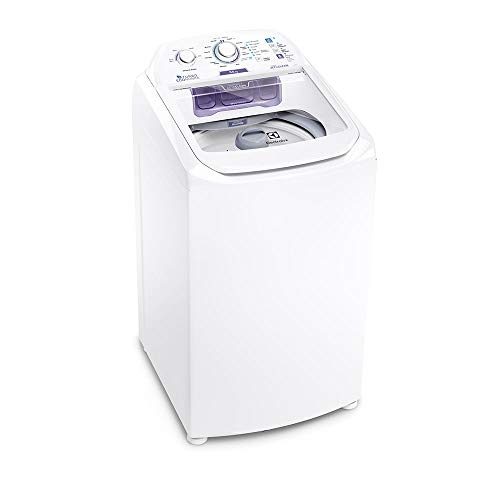 Máquina de Lavar Electrolux 8,5kg Branca Turbo Economia com Jet&Clean e Filtro Fiapos (LAC...