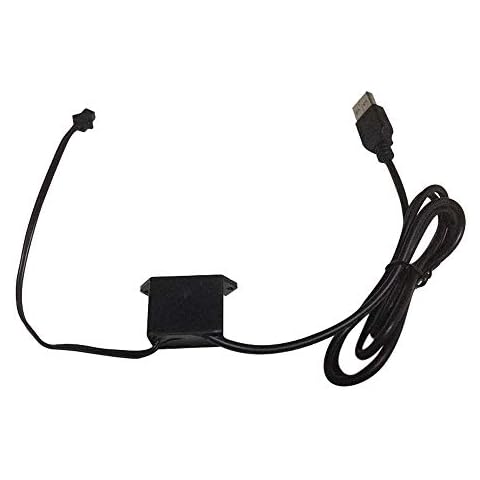 1-3 m EL-Draht-Elektrolumineszenz-USB-Wechselrichter, 5 V Cover