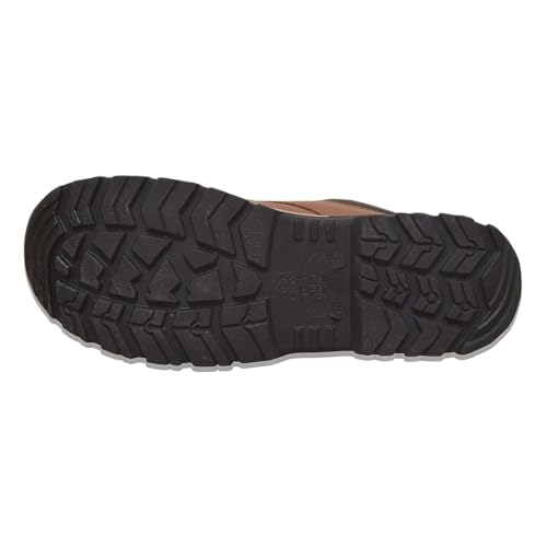 Image of Allen Cooper 11102 Steel Toe Upper Brown Barton Leather Double Density DIP-PU Sole Safety Shoe