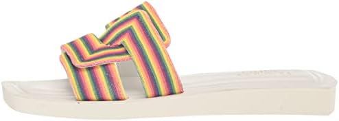 Franco Sarto Womens Capri Slide Sandal Rainbow 6.5 M | Image 7