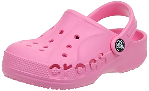 Image of Crocs Boy's Clogs Comfortable Slip On Water Shoe for Toddlers, Pink Lemonade, 9 us Little Kid, Pink Lemonade, 9 us little kid