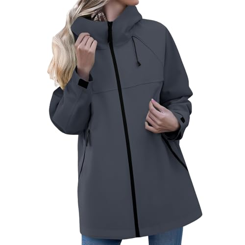 Veste imperméable femme zippée légère pour ne plus subir les averses