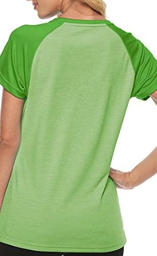 MoFiz-Womens-Short-Sleeve-UPF-50-Sun-Protection-Sports-T-Shirt-Quick-Dry-Running-Workout-Athletic-Tee-Top