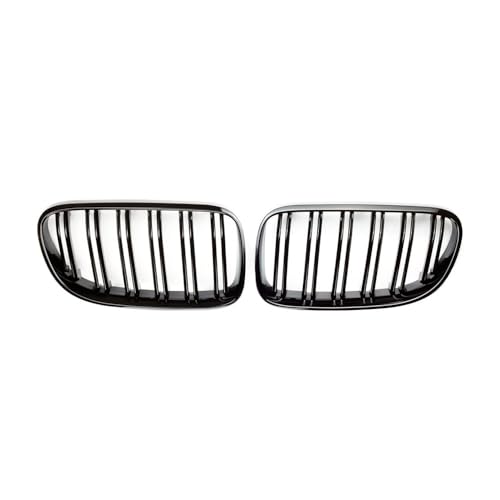 Rejilla frontal negro brillante para coche BMW Serie 3 E92 E93 Coupe LCI 2 uds