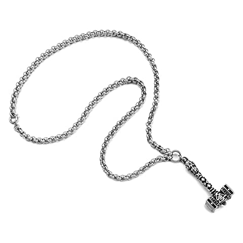 Viking Necklaces Nordic Pendant Thor Vegvisir Wolf Valknut Axe Triquetra Protective Jewelry Norse Gift Cover